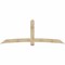 Ekena Millwork Bellingham Rough Sawn Timber Gable Bracket, Douglas Fir, 108"W x 40"H x 6"D x 6"F, 9/12 Pitch GBW108X40X0606BEL00RDF - alternate 1